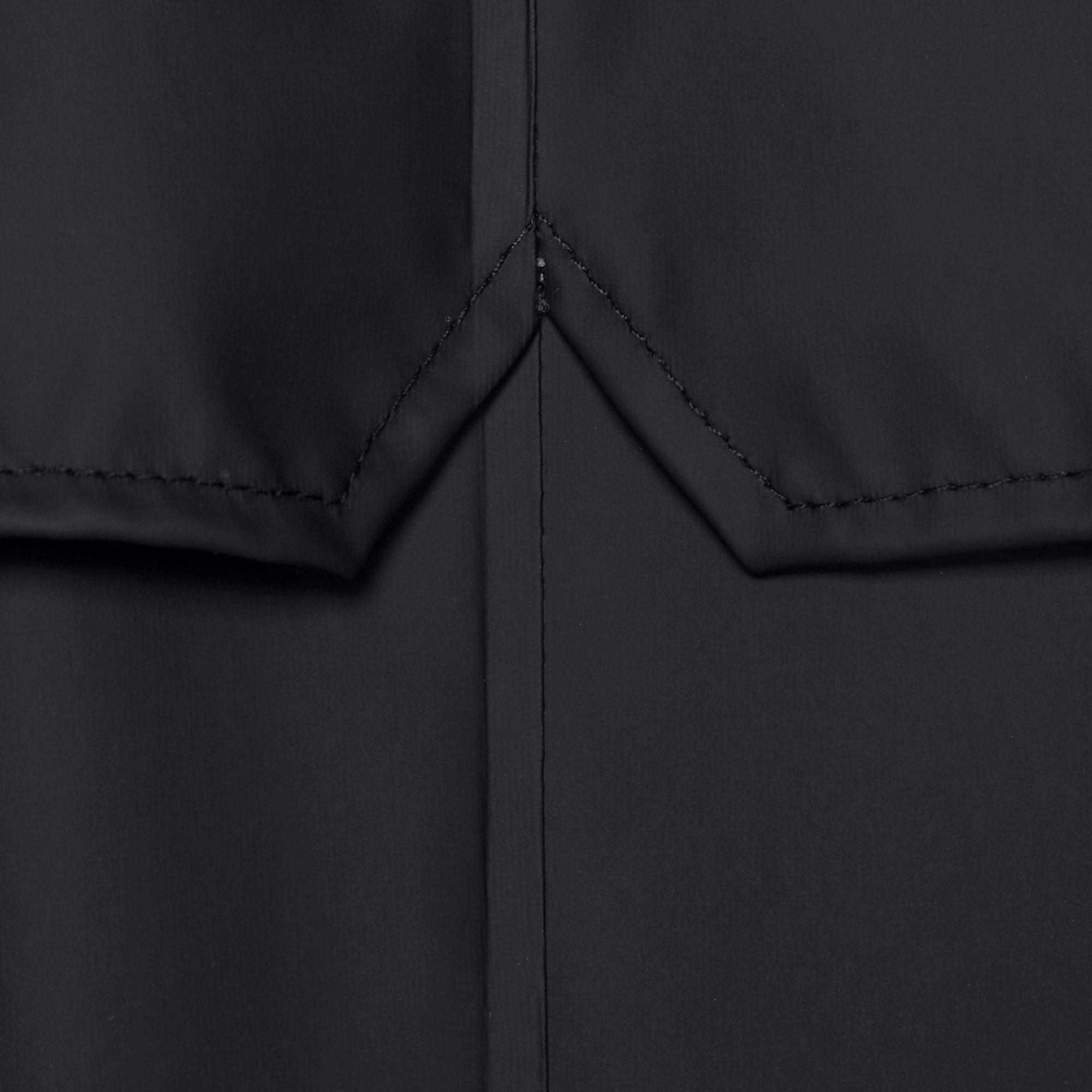 Rains Longer Unisex Siyah Yağmurluk