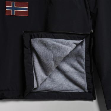  Napapijri Rainforest Pocket Print 2 Erkek Siyah Ceket