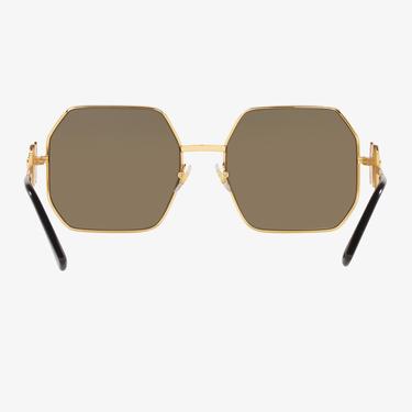  VERSACE Metal Kadın Altın Rengi Güneş Gözlüğü