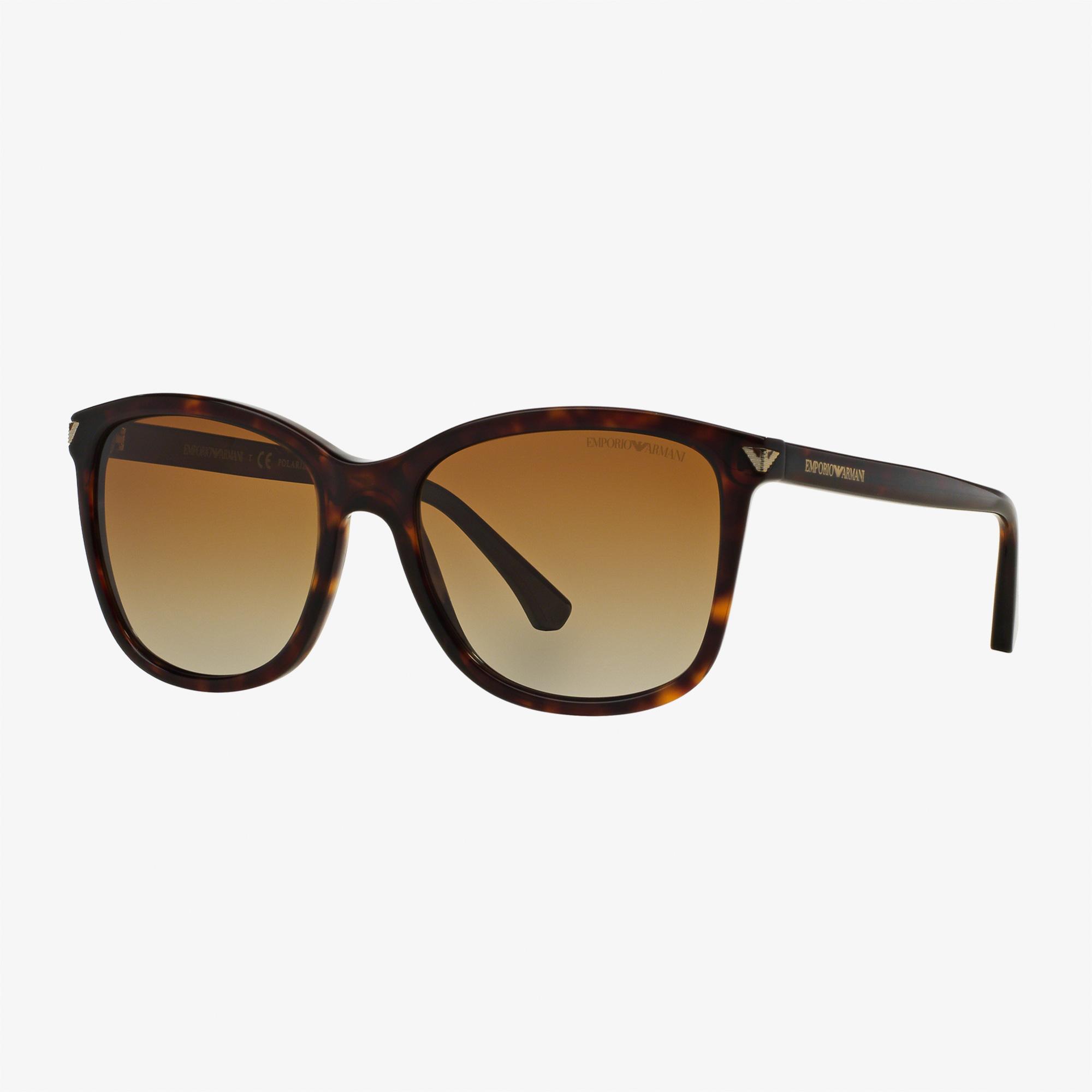 EMPORIO ARMANI Kadın Kahverengi Güneş Gözlüğü