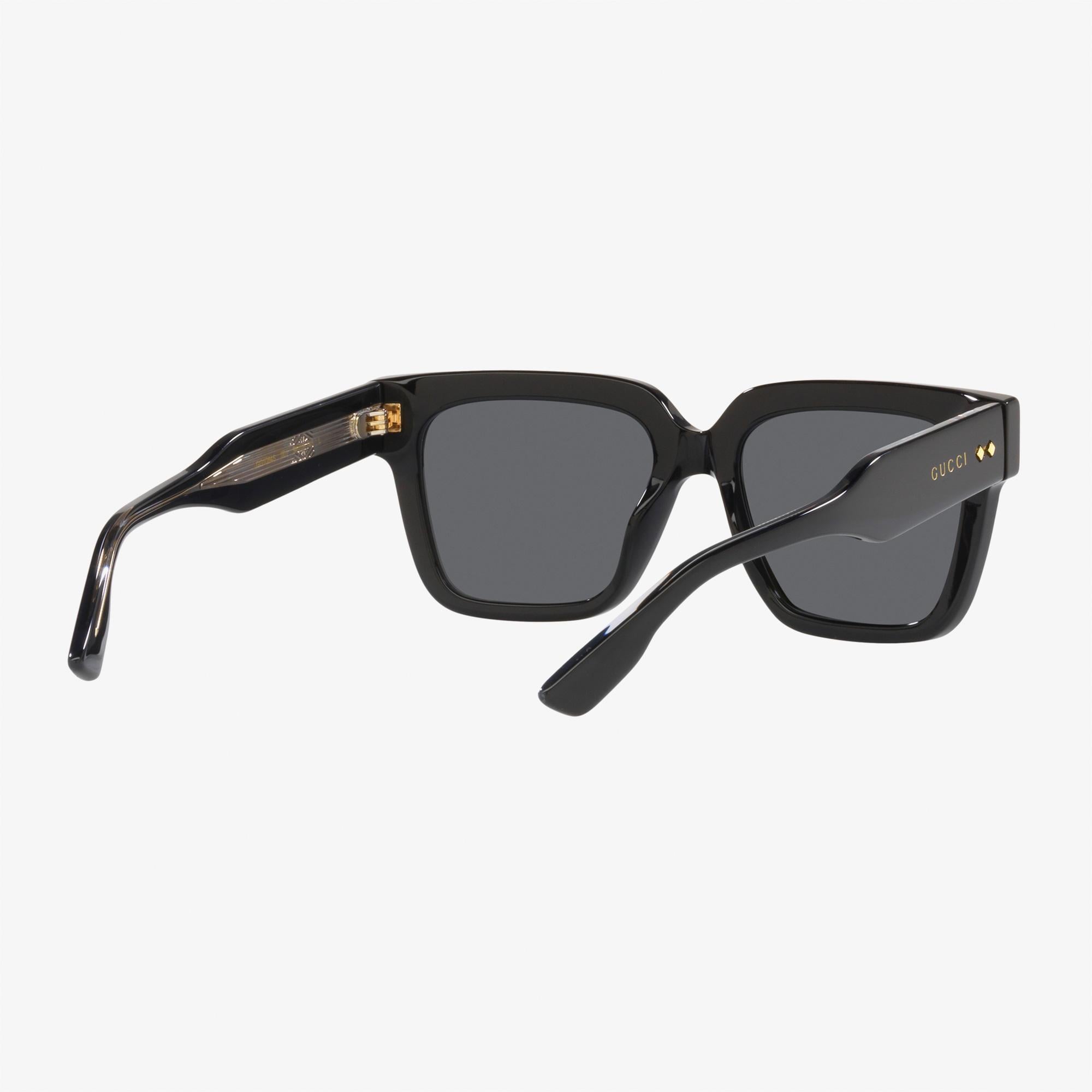 GUCCI Erkek Siyah Güneş Gözlüğü