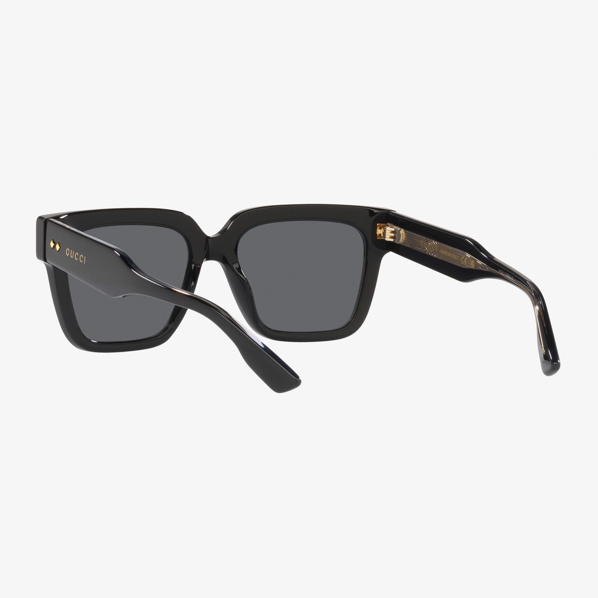 GUCCI Erkek Siyah Güneş Gözlüğü