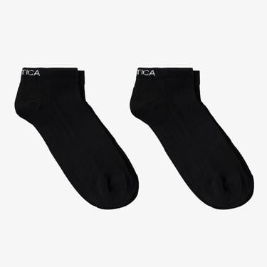  Nautica Unisex Siyah 2'li Çorap