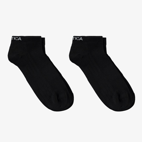  Nautica Unisex Siyah 2'li Çorap