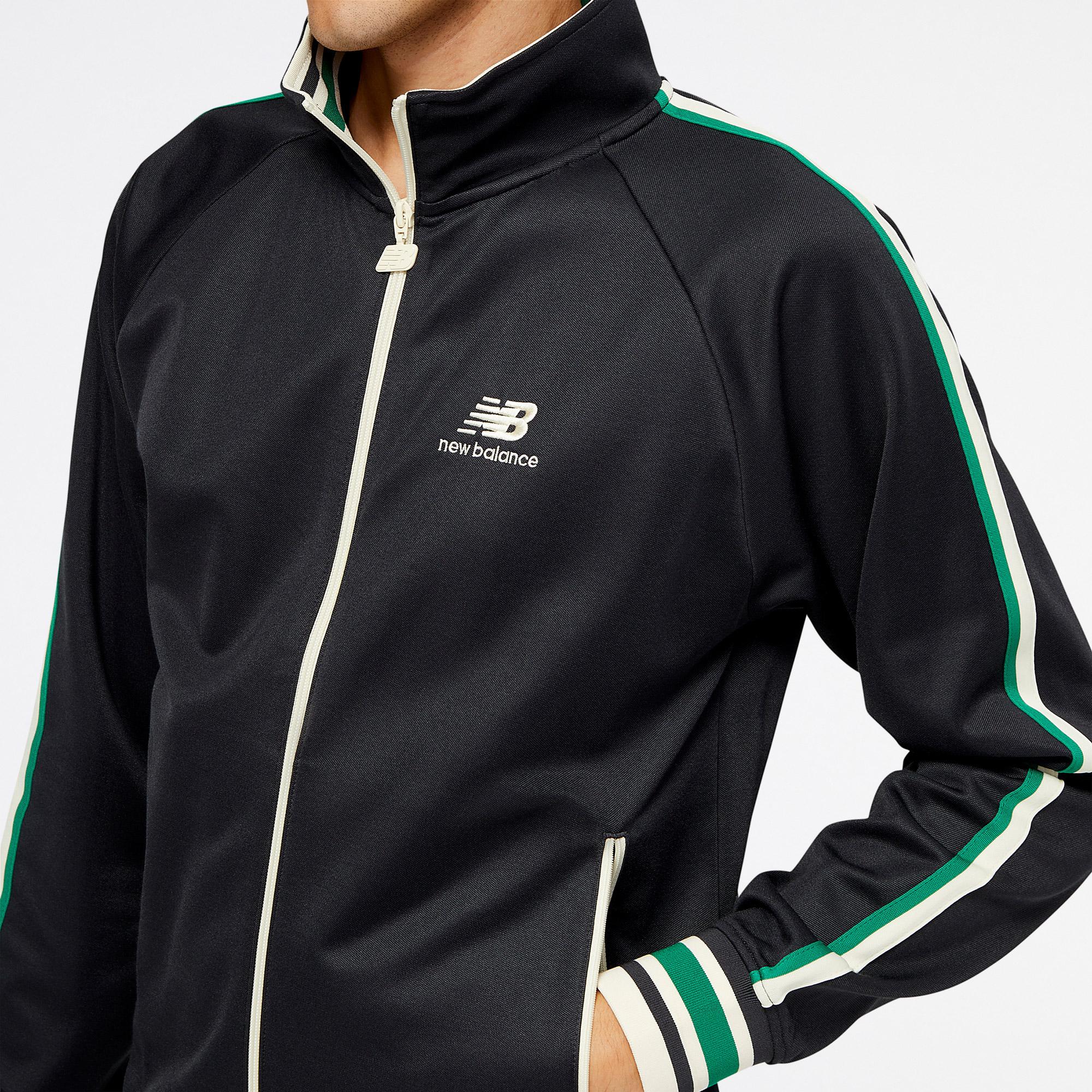 New Balance Athletics 70S Run Track Erkek Siyah Eşofman Üstü