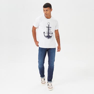  NAUTICA ERKEK MAVİ DENİM PANTOLON