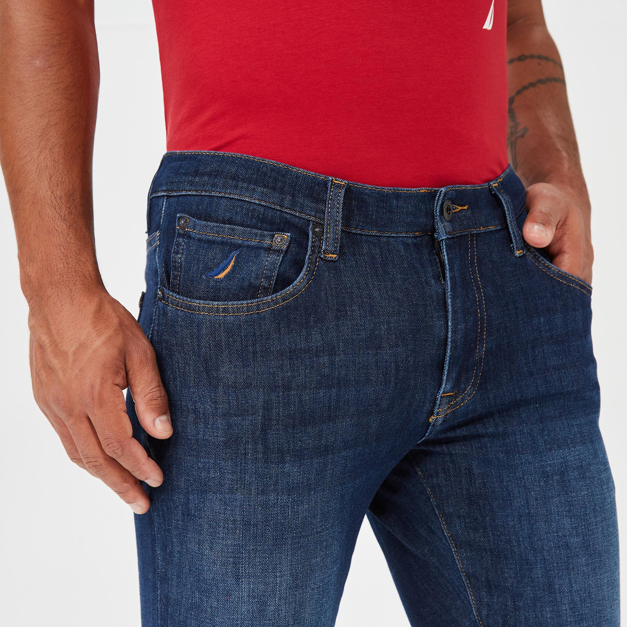 NAUTICA ERKEK MAVİ DENİM PANTOLON