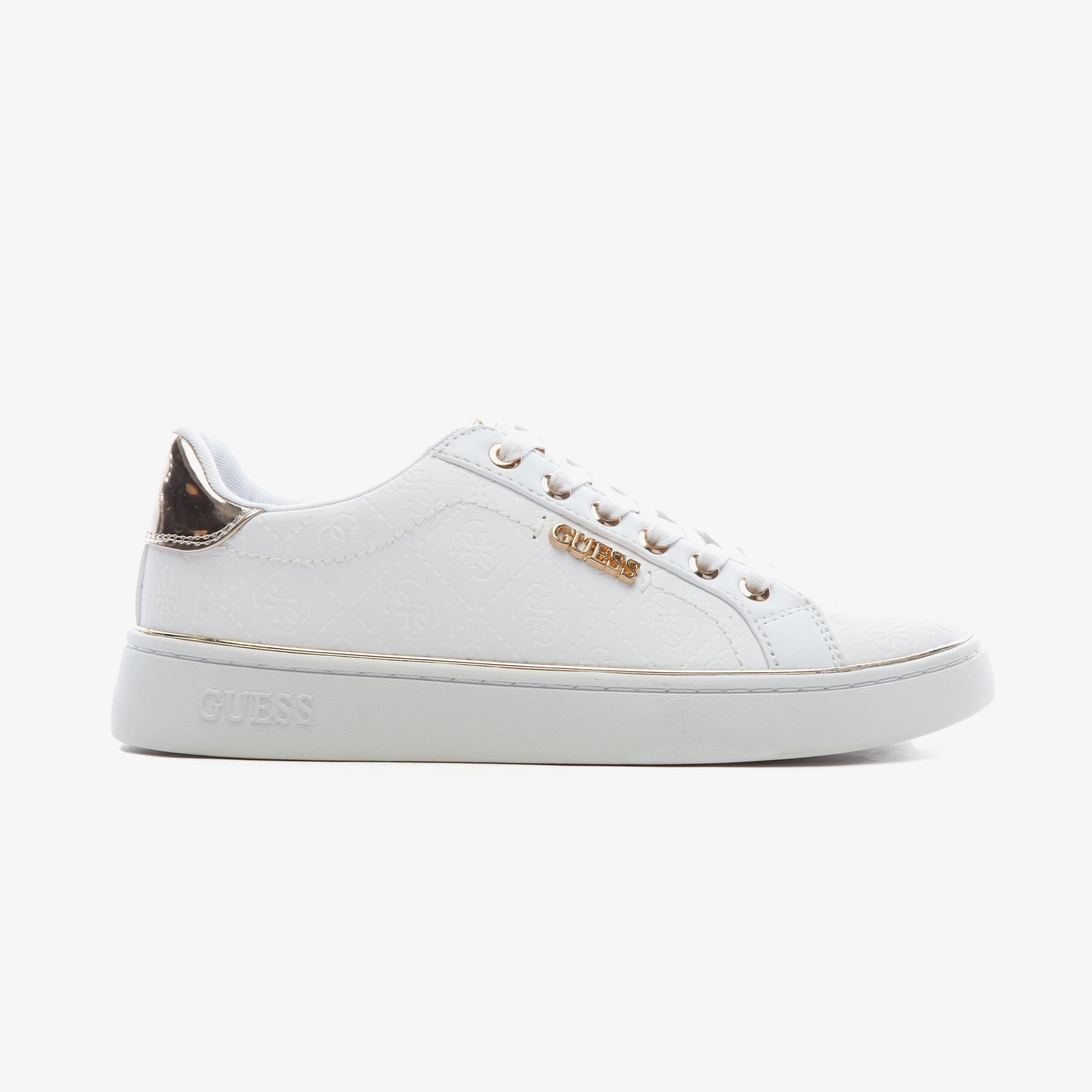 Guess Beckie Active Lady Leather Kadın Beyaz Sneaker