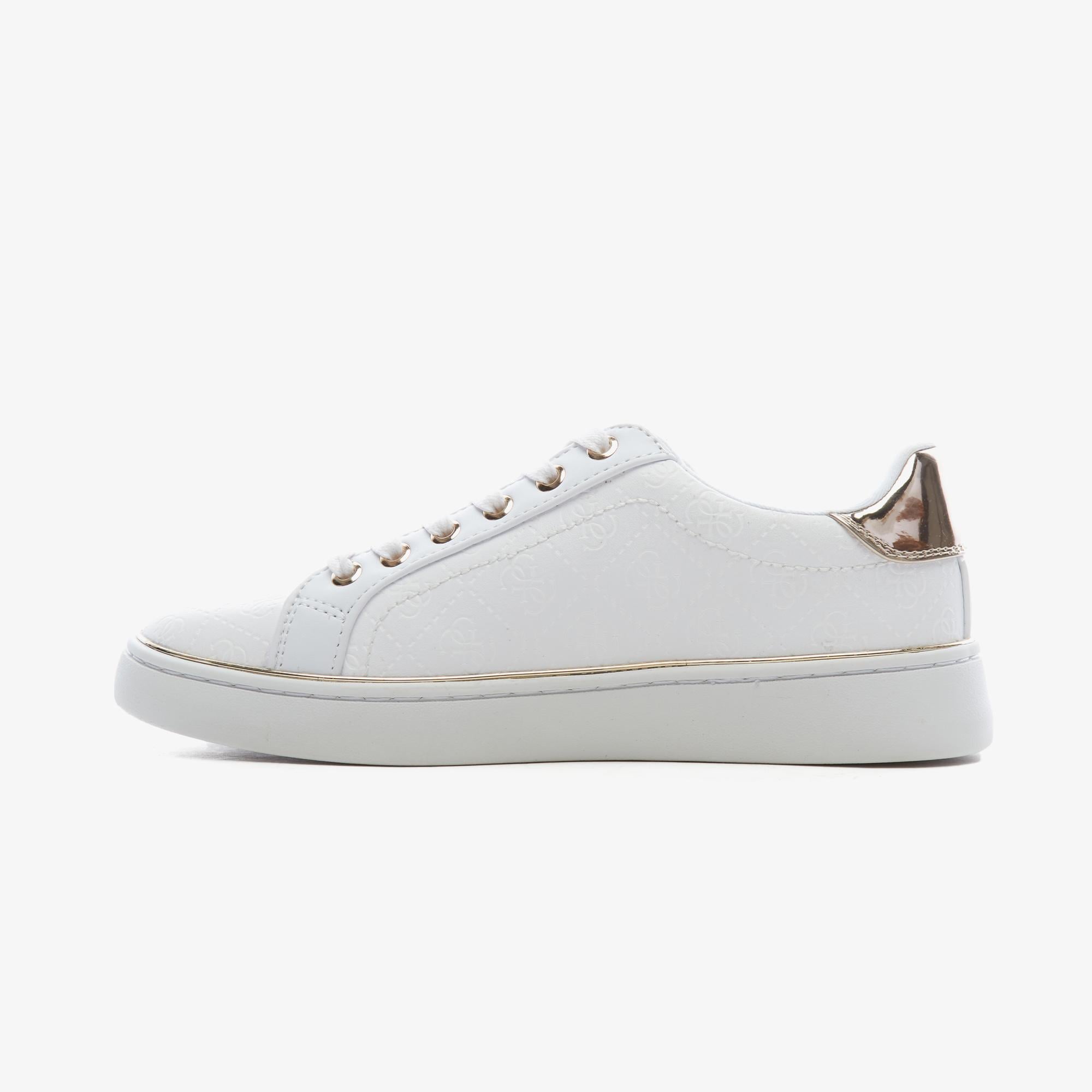 Guess Beckie Active Lady Leather Kadın Beyaz Sneaker