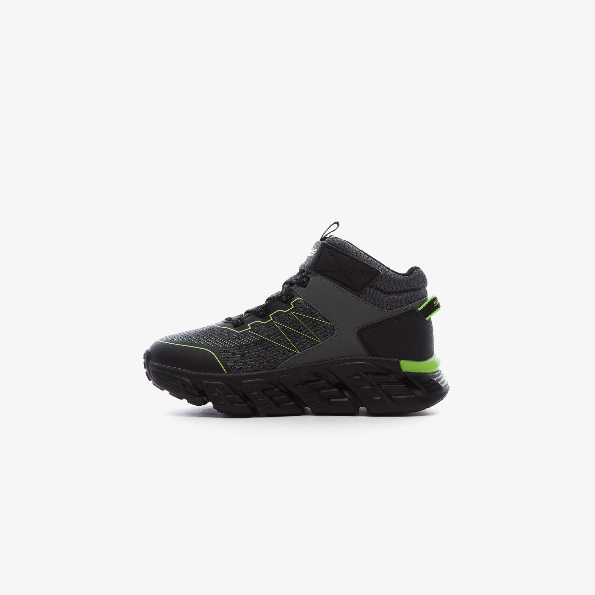 Skechers Tech-Grip Çocuk Siyah Bot