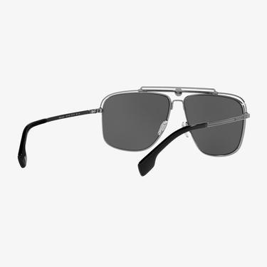  VERSACE Metal Erkek Gri Güneş Gözlüğü