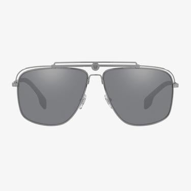  VERSACE Metal Erkek Gri Güneş Gözlüğü