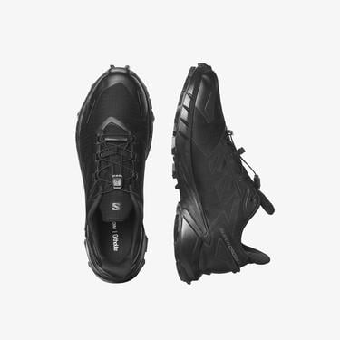  Salomon Supercross 4 Gore-Tex Erkek Siyah Outdoor Ayakkabı