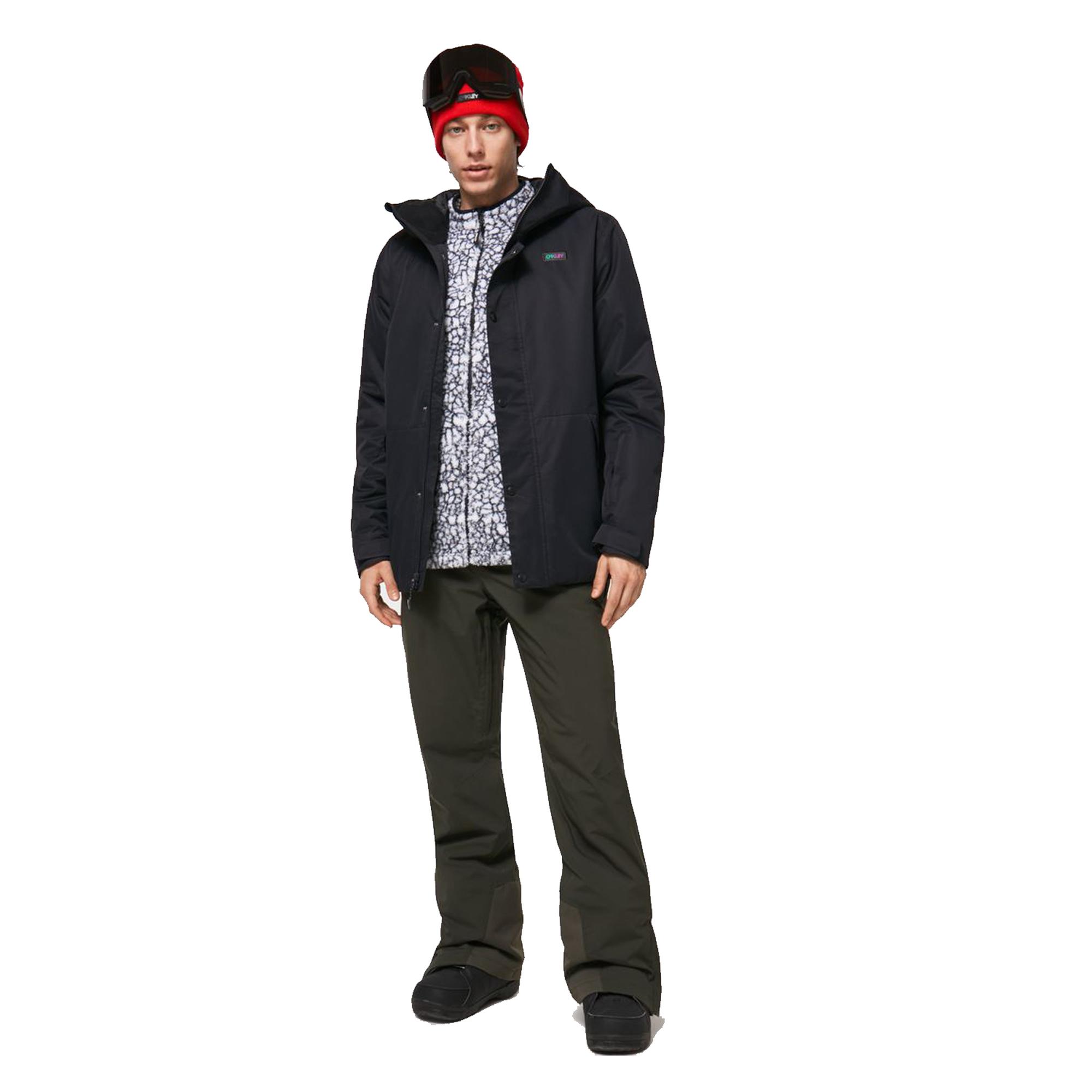 Oakley Range Rc Erkek Siyah Snowboard Ceketi