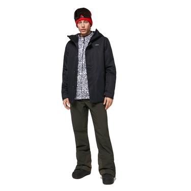  Oakley Range Rc Erkek Siyah Snowboard Ceketi