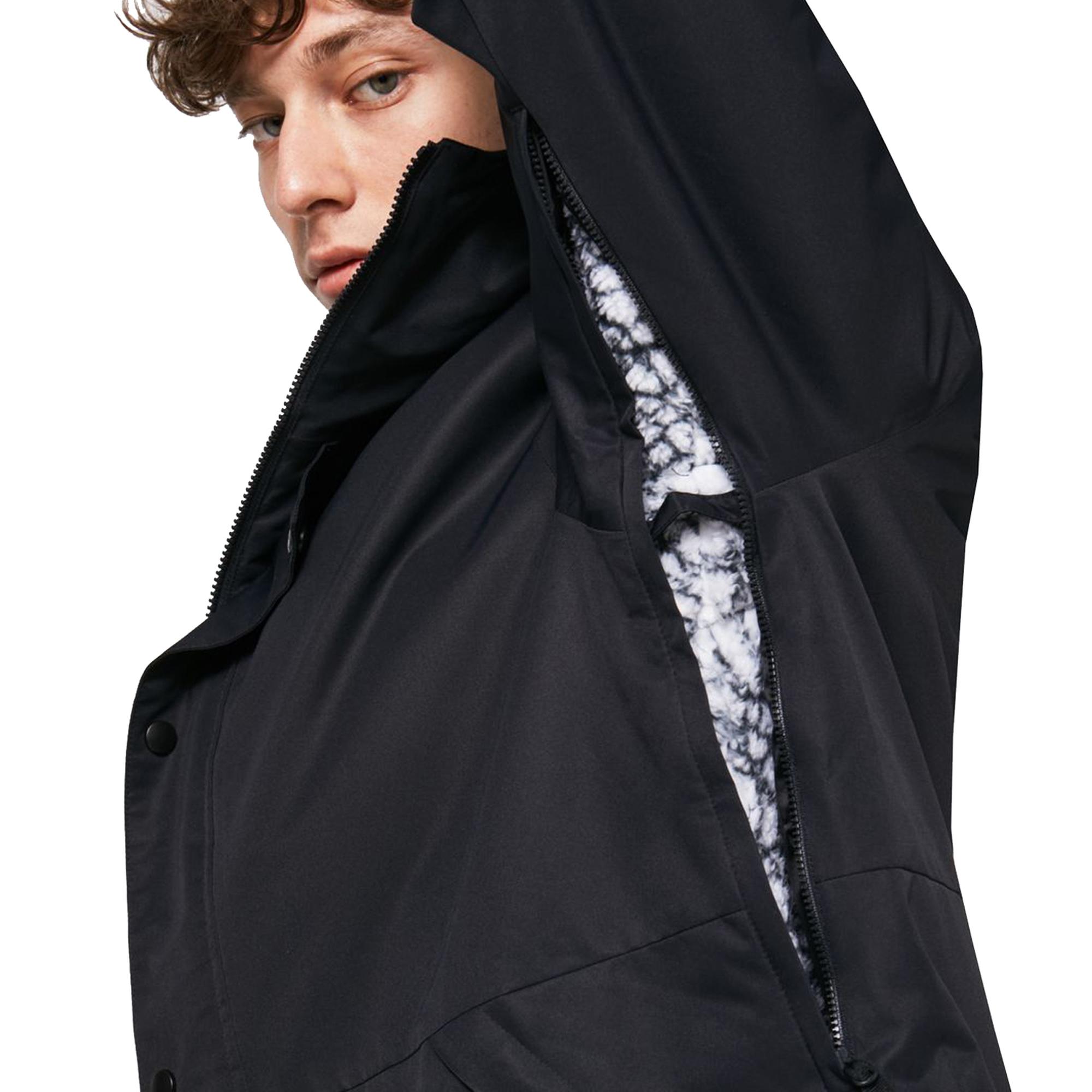 Oakley Range Rc Erkek Siyah Snowboard Ceketi