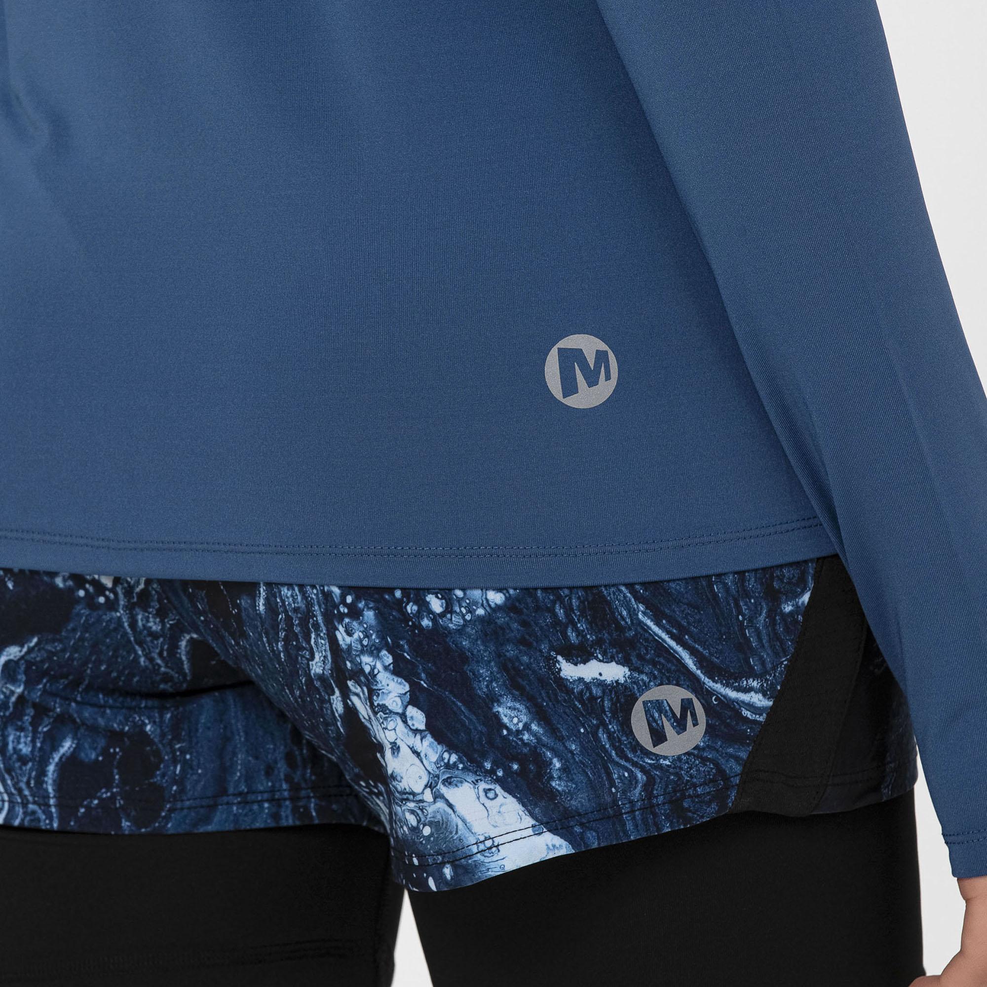 Merrell Tiptop Kadın Mavi Tişört