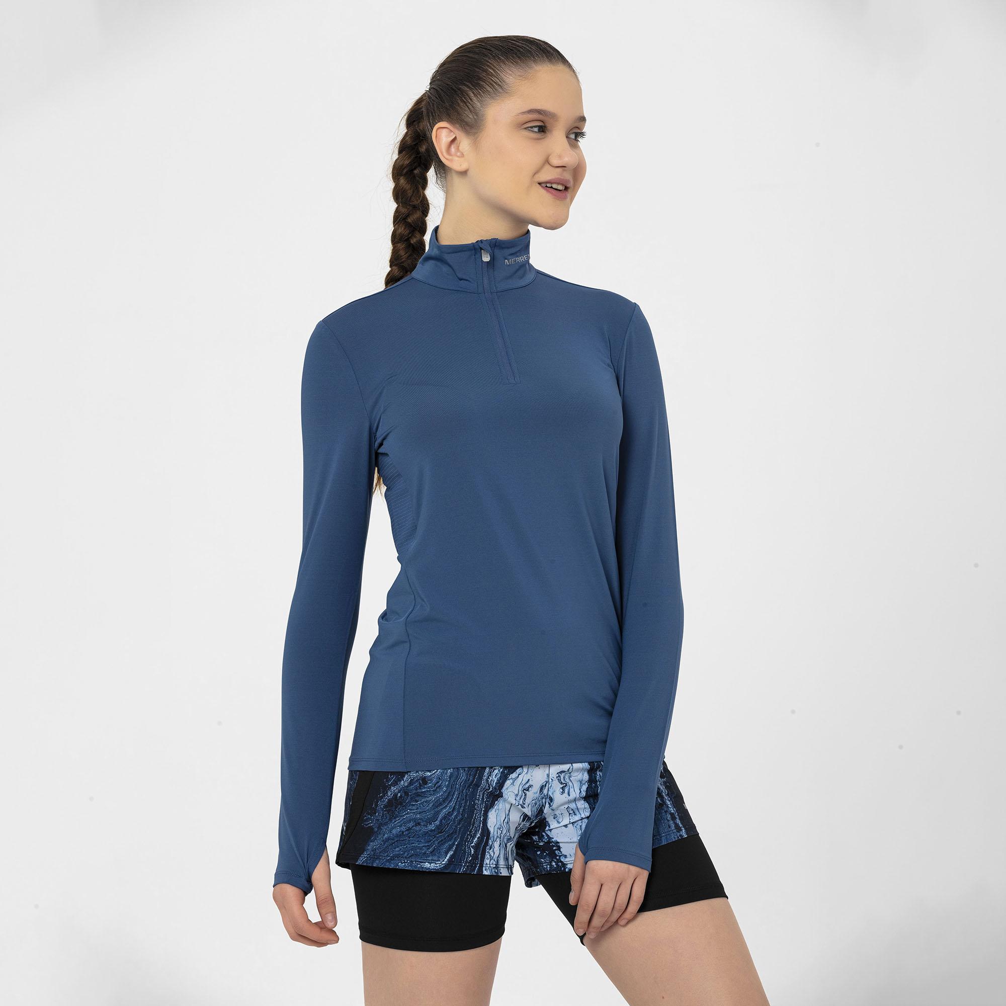 Merrell Tiptop Kadın Mavi Tişört