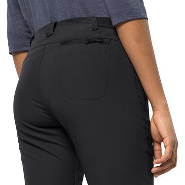  Jack Wolfskin Geigelstein Slim Kadın Siyah Outdoor Pantolonu