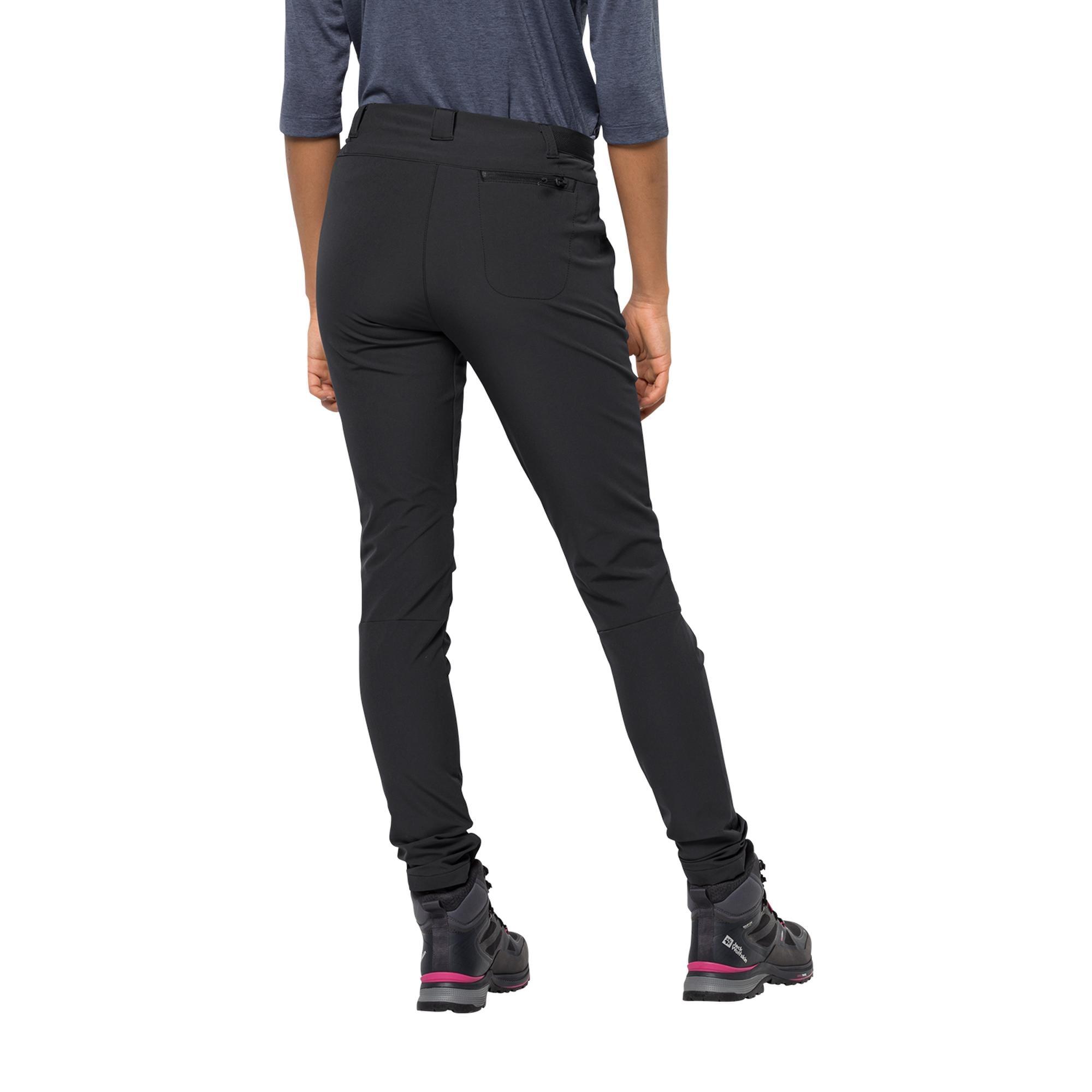 Jack Wolfskin Geigelstein Slim Kadın Siyah Outdoor Pantolonu