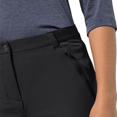  Jack Wolfskin Geigelstein Slim Kadın Siyah Outdoor Pantolonu