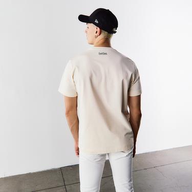  FashFed Unisex Bej T-Shirt