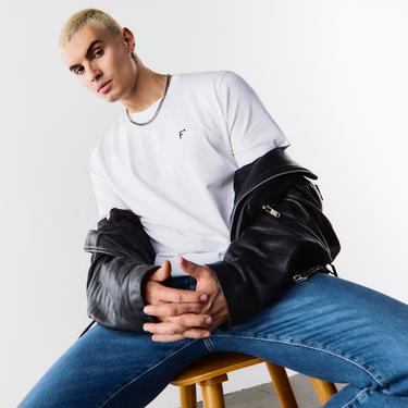  FashFed Unisex Beyaz T-Shirt