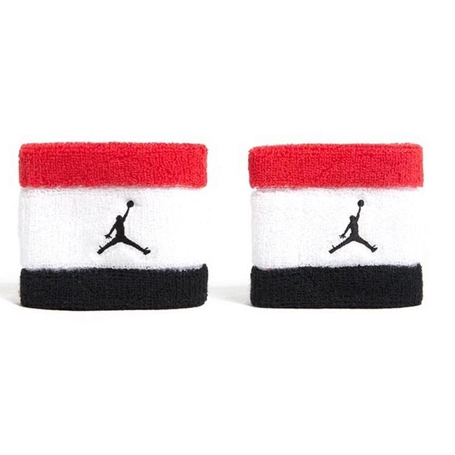  Jordan Wristbands 2 Pk Terry Unisex Beyaz Basketbol Bileklik J.100.4300.667.OS