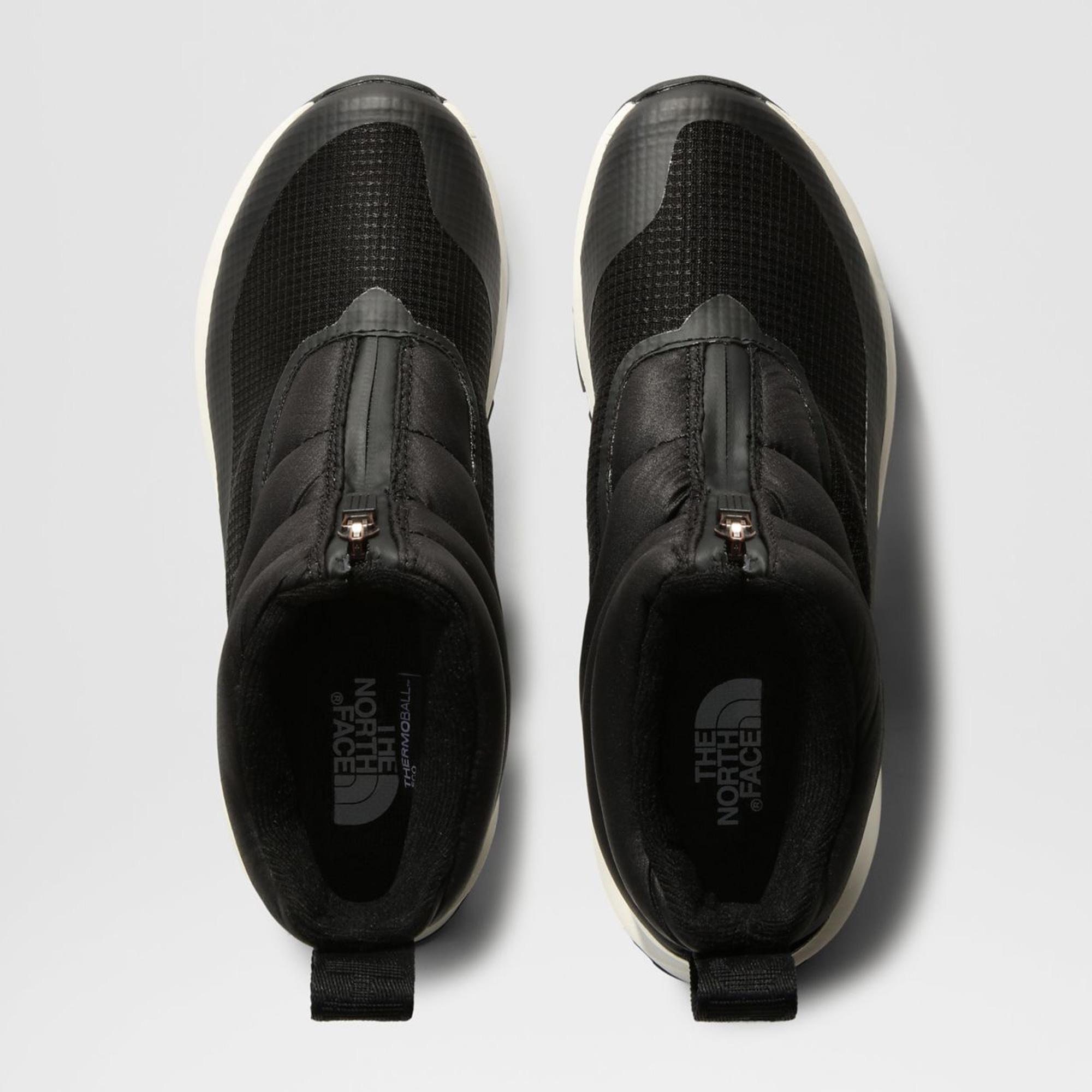 The North Face ThermoBall Fermuarlı Siyah Kadın Bot