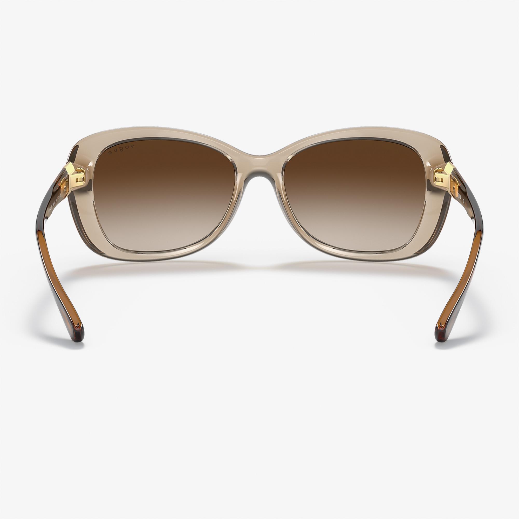 VOGUE Injected Kadın Kahverengi Güneş Gözlüğü