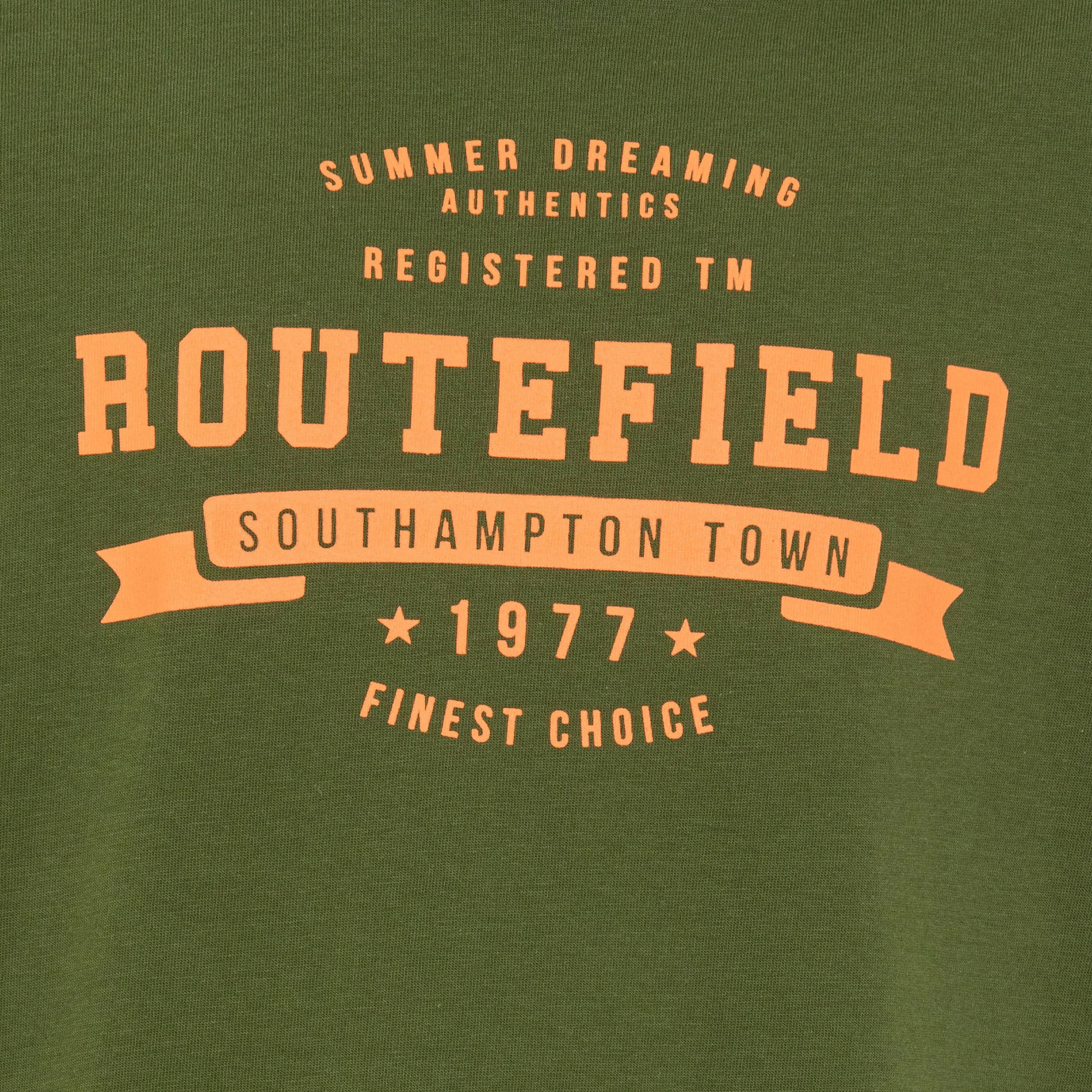 Routefield Tory Kids Unisex Çocuk Yeşil Tişört