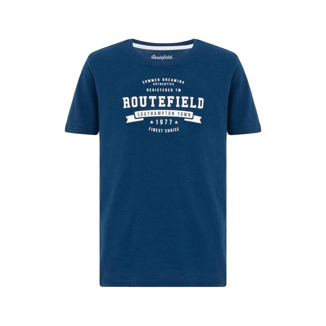  Routefield Tory Kids Unisex Çocuk Mavi Tişört