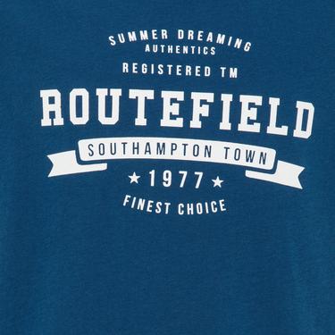  Routefield Tory Kids Unisex Çocuk Mavi Tişört