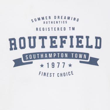 Routefield Tory Kids Unisex Çocuk Beyaz Tişört