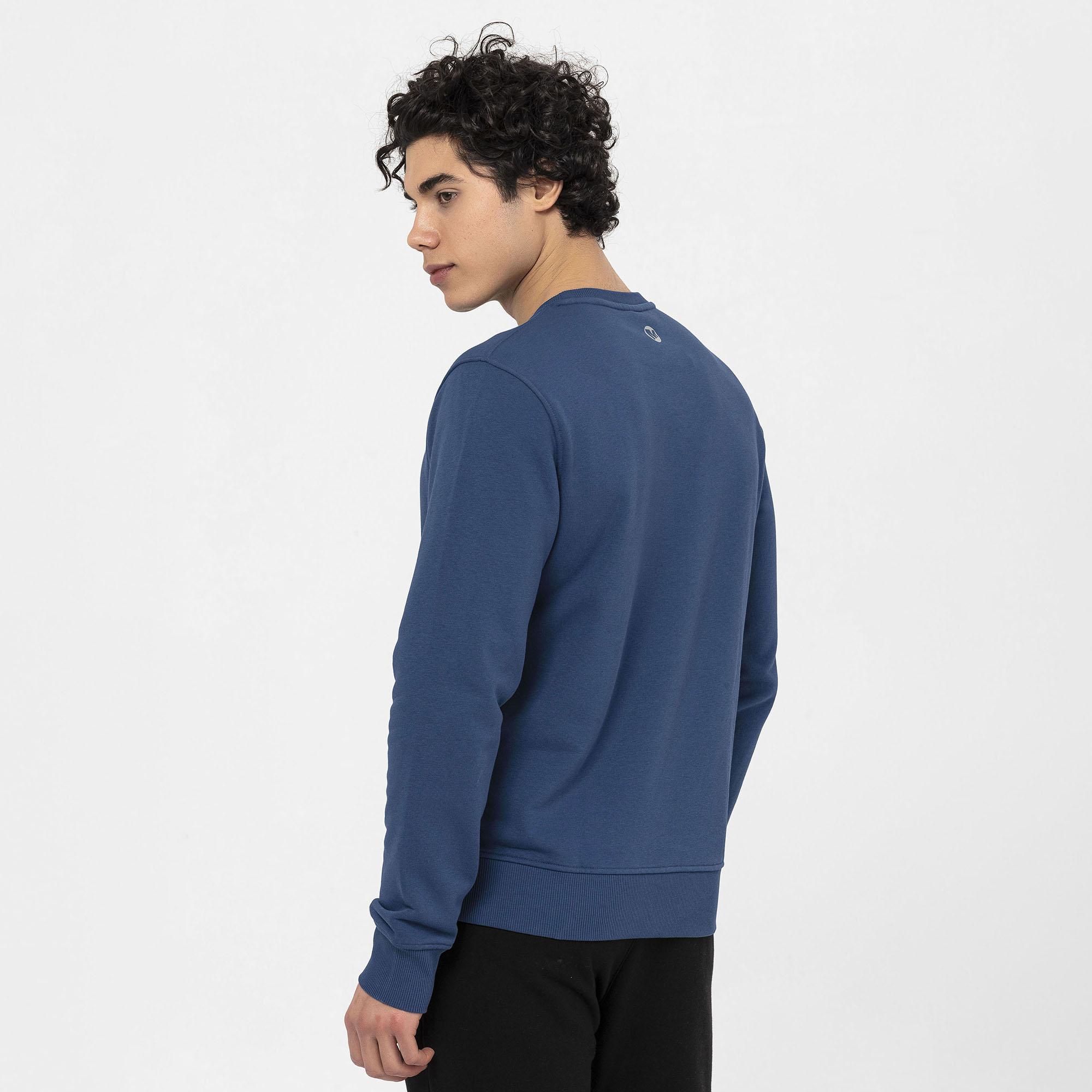 Merrell Simple Erkek Mavi Sweatshirt