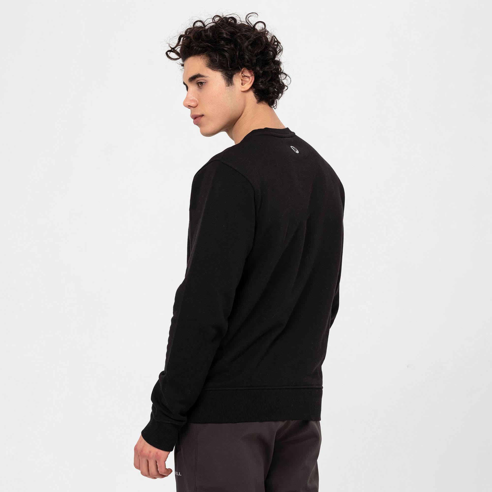 Merrell Simple Erkek Siyah Sweatshirt