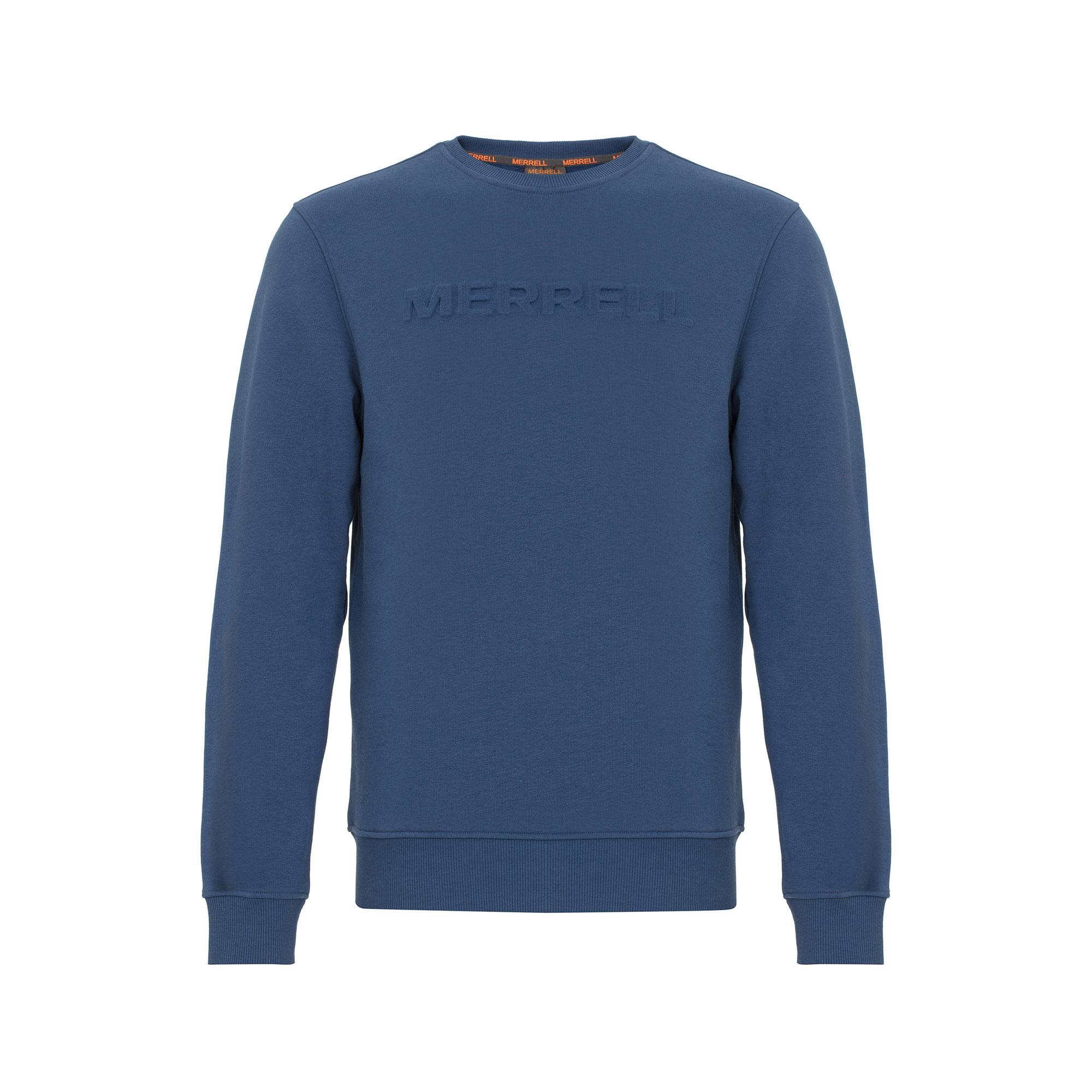 Merrell Simple Erkek Mavi Sweatshirt