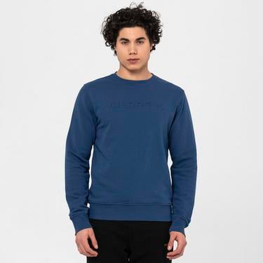  Merrell Simple Erkek Mavi Sweatshirt