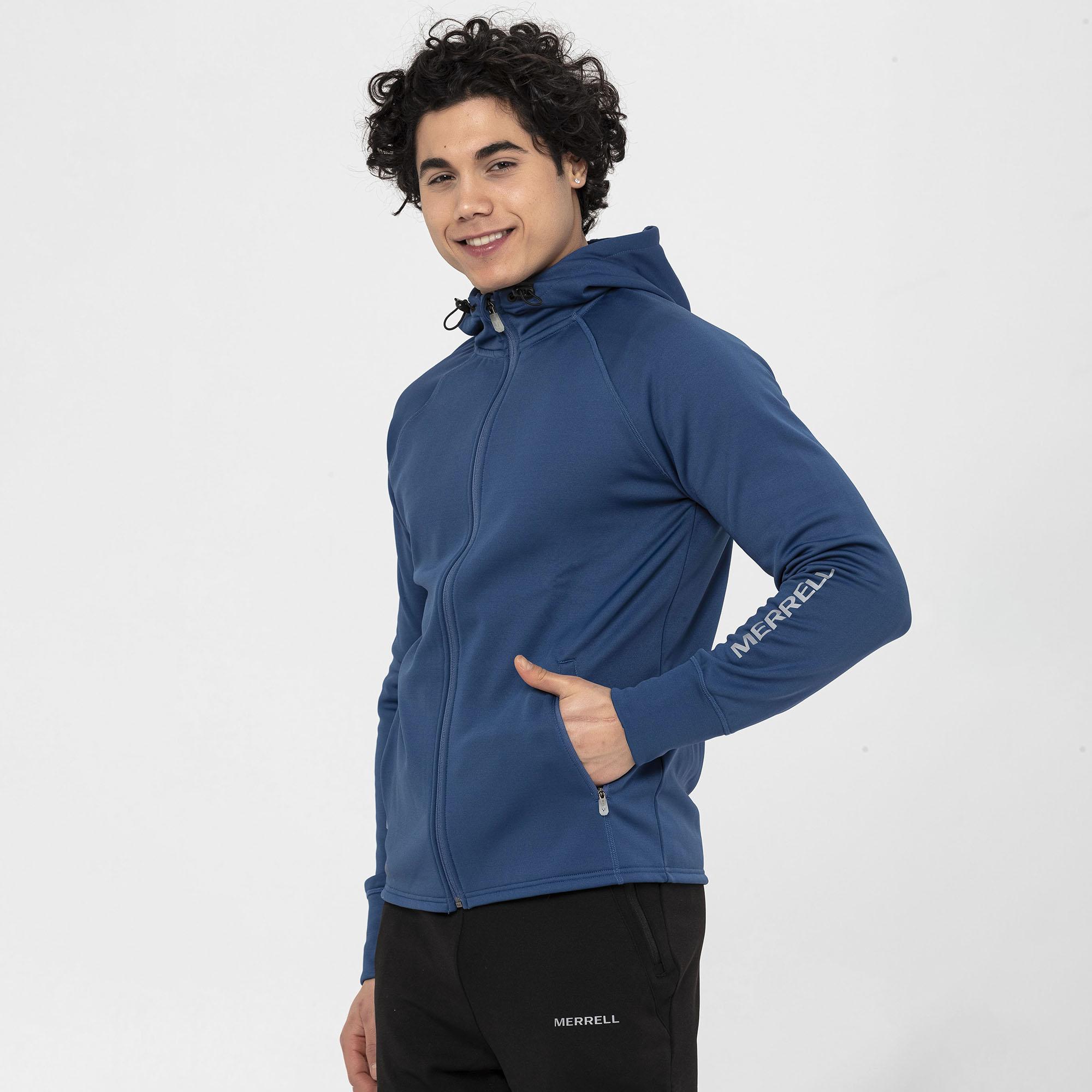 Merrell Speed Erkek Mavi Sweatshirt