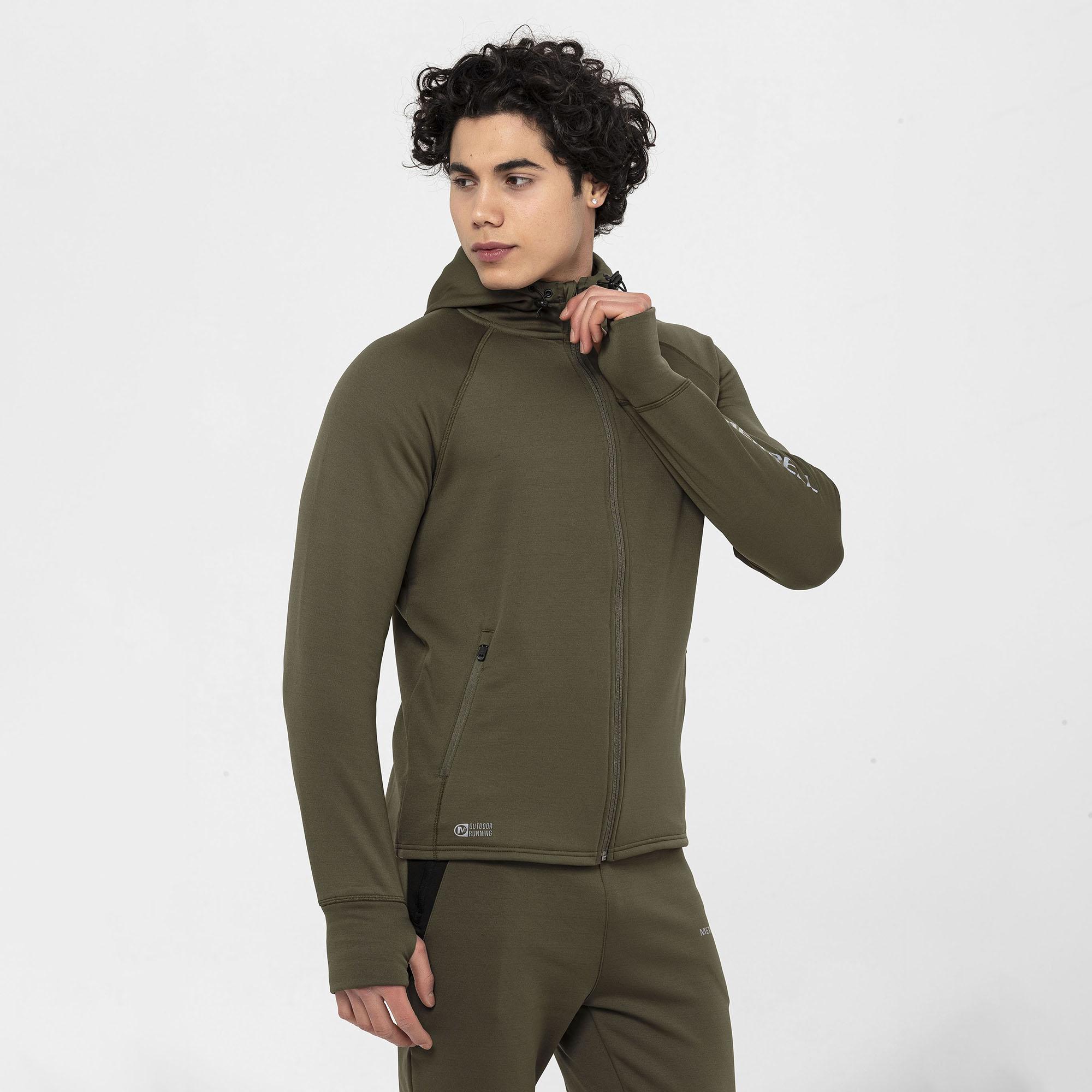 Merrell Speed Erkek Haki Sweatshirt