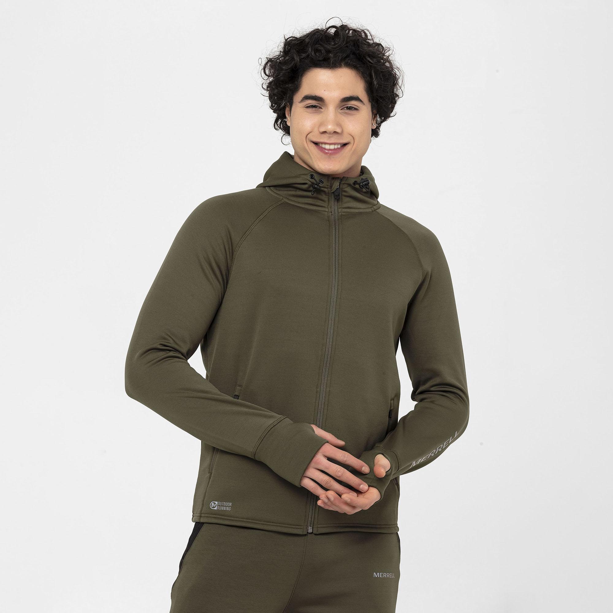 Merrell Speed Erkek Haki Sweatshirt