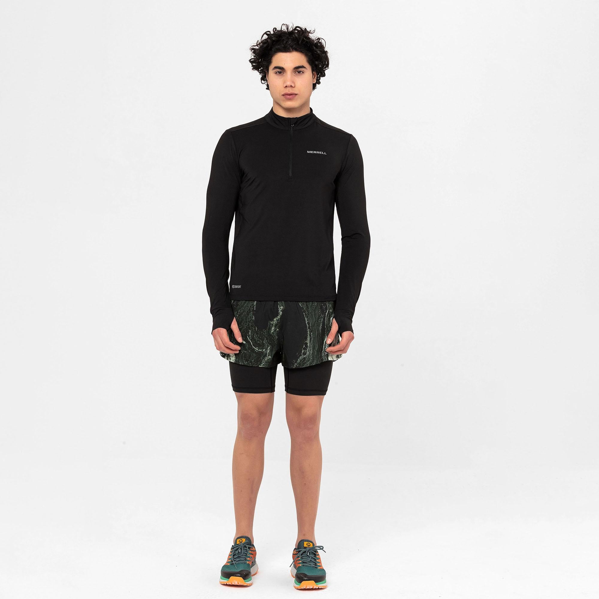 Merrell Triac Erkek Siyah Tişört