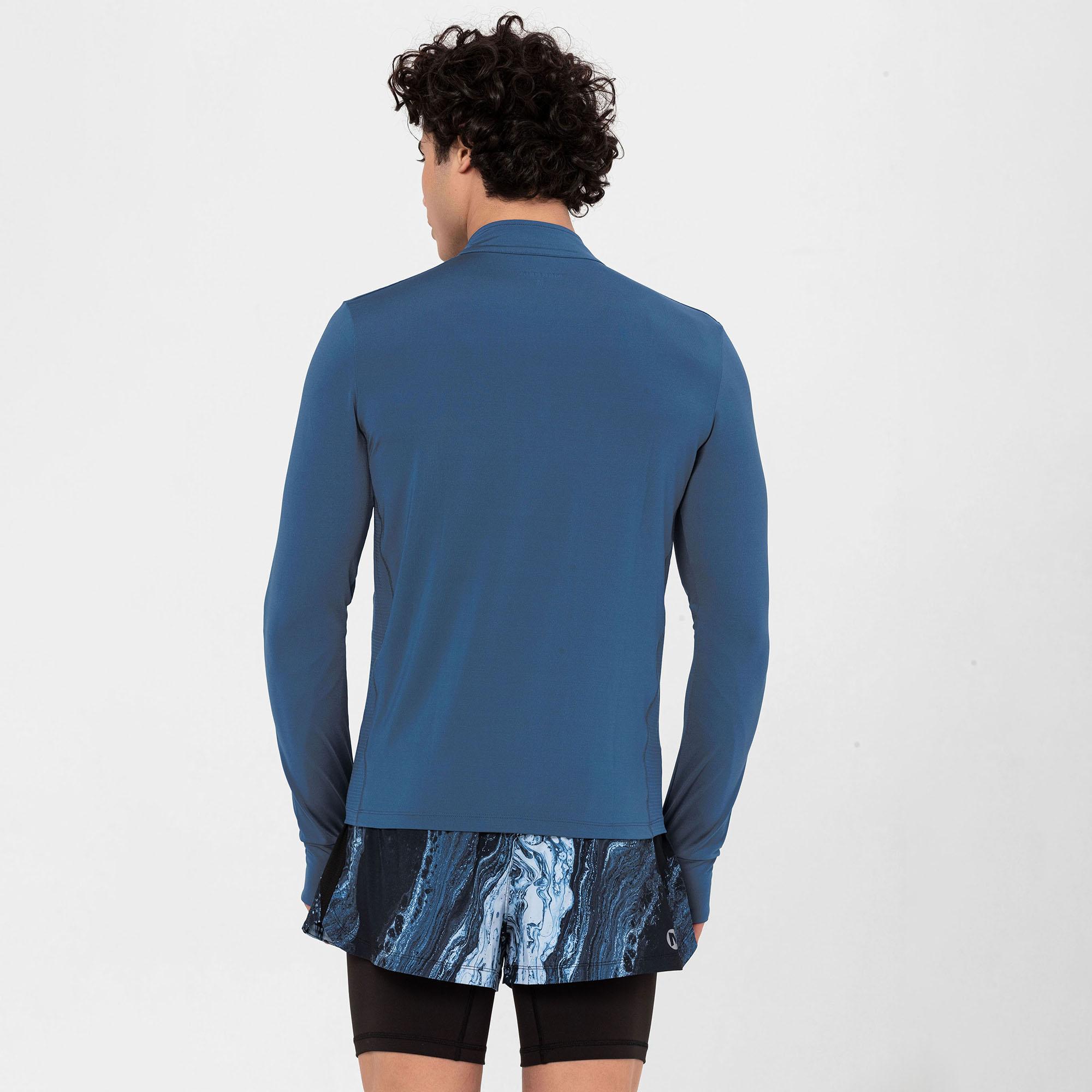 Merrell Triac Erkek Mavi Tişört