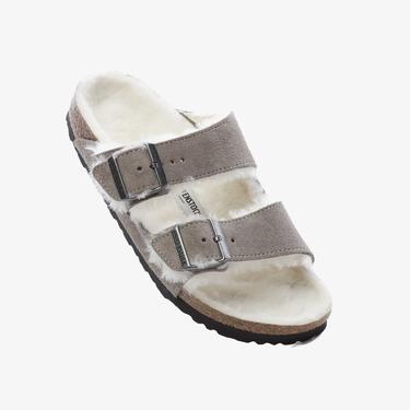  Birkenstock Arizona Shearling
Suede Leather Kadın Gri Terlik