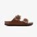 Birkenstock Kahverengi Unisex Çift Bantlı Süet Terlik