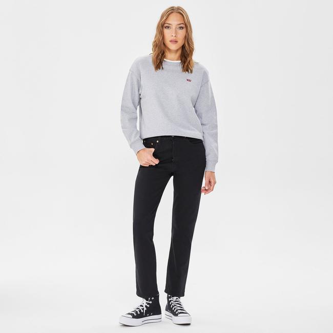  Levi's 501 Crop Black Sprout Kadın Siyah Jean