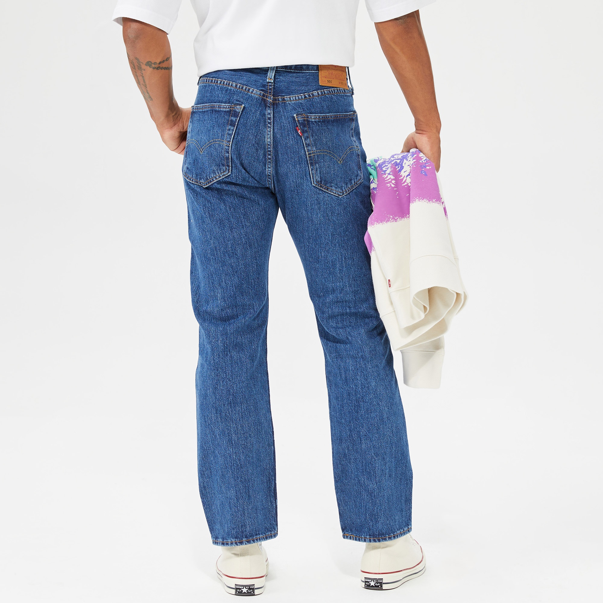 Levi's 501 Original Stonewash 80684 Erkek Mavi Jean