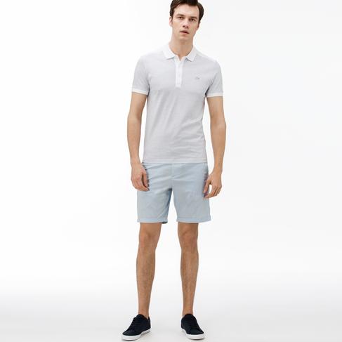  Lacoste Erkek Slim Fit Mavi Bermuda