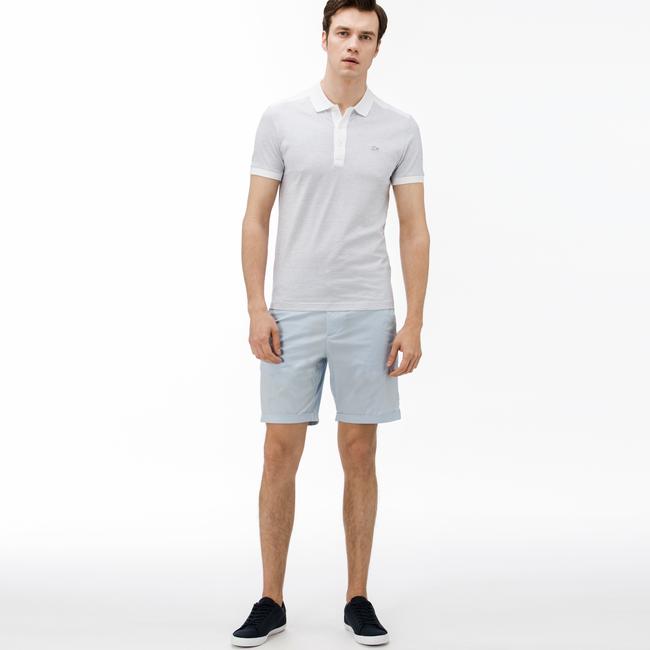  Lacoste Erkek Slim Fit Mavi Bermuda