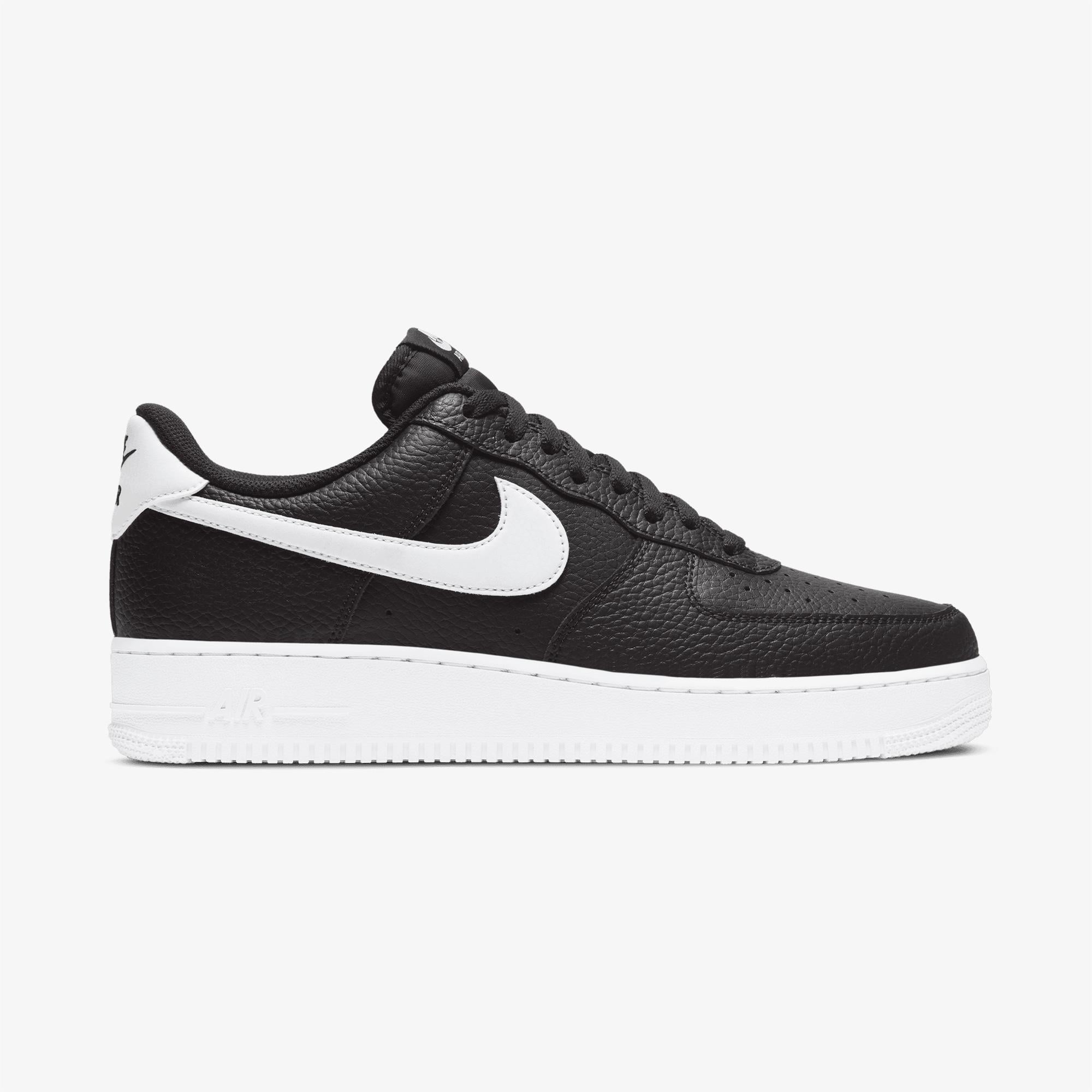 Nike Air Force 1 '07 Erkek Siyah Spor Ayakkabı